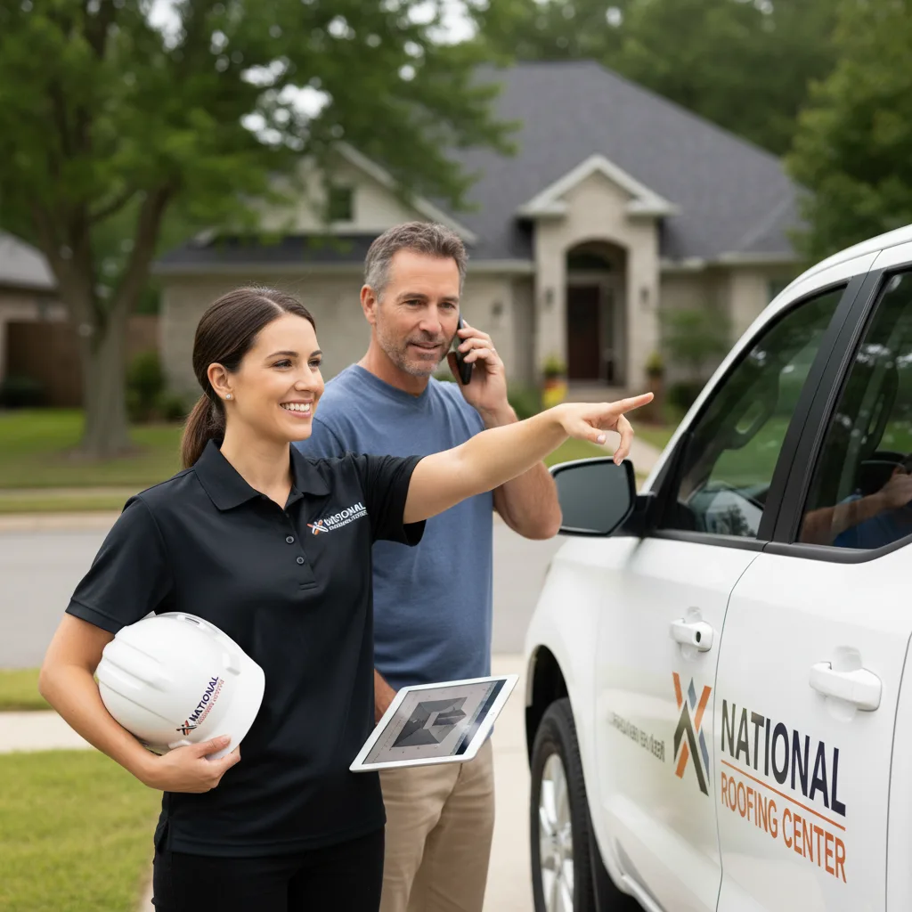 National Roofing Center customer support in Sanders